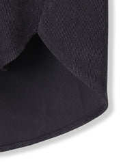 コーデュロイバックタックシャツ≪手洗い可能≫