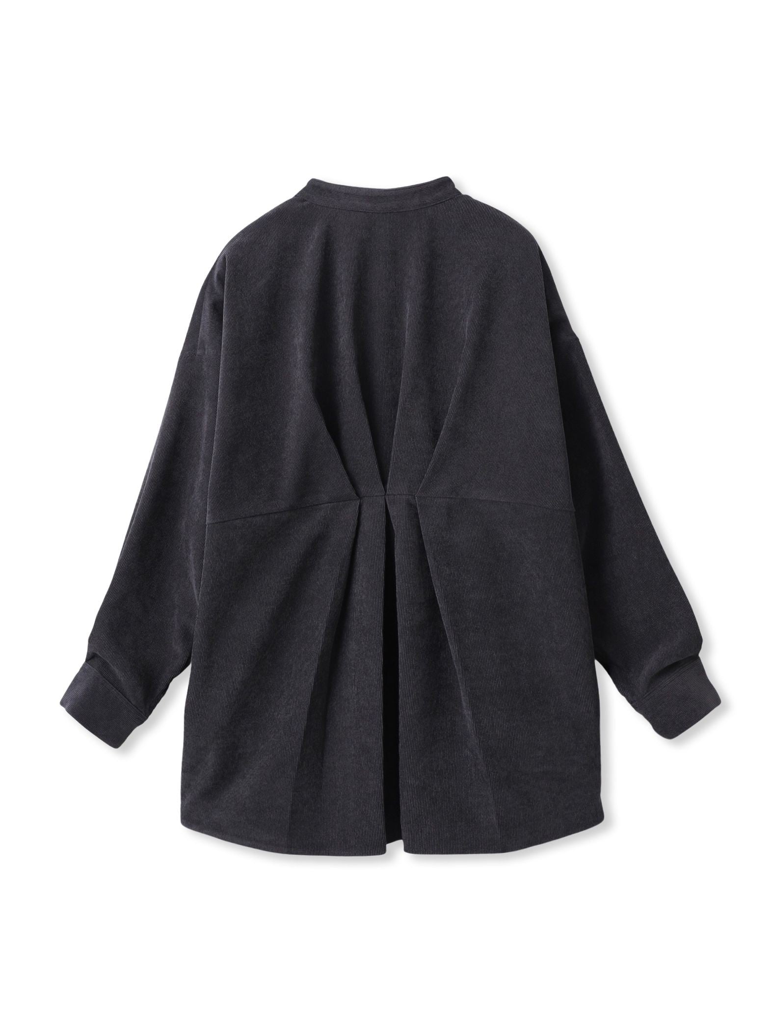 コーデュロイバックタックシャツ≪手洗い可能≫