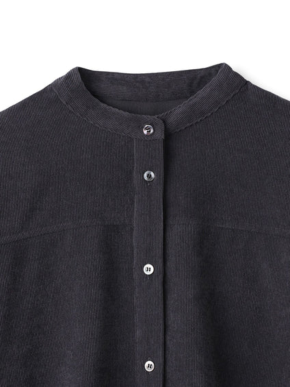 コーデュロイバックタックシャツ≪手洗い可能≫