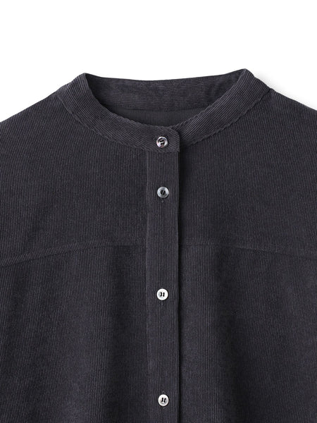 コーデュロイバックタックシャツ≪手洗い可能≫