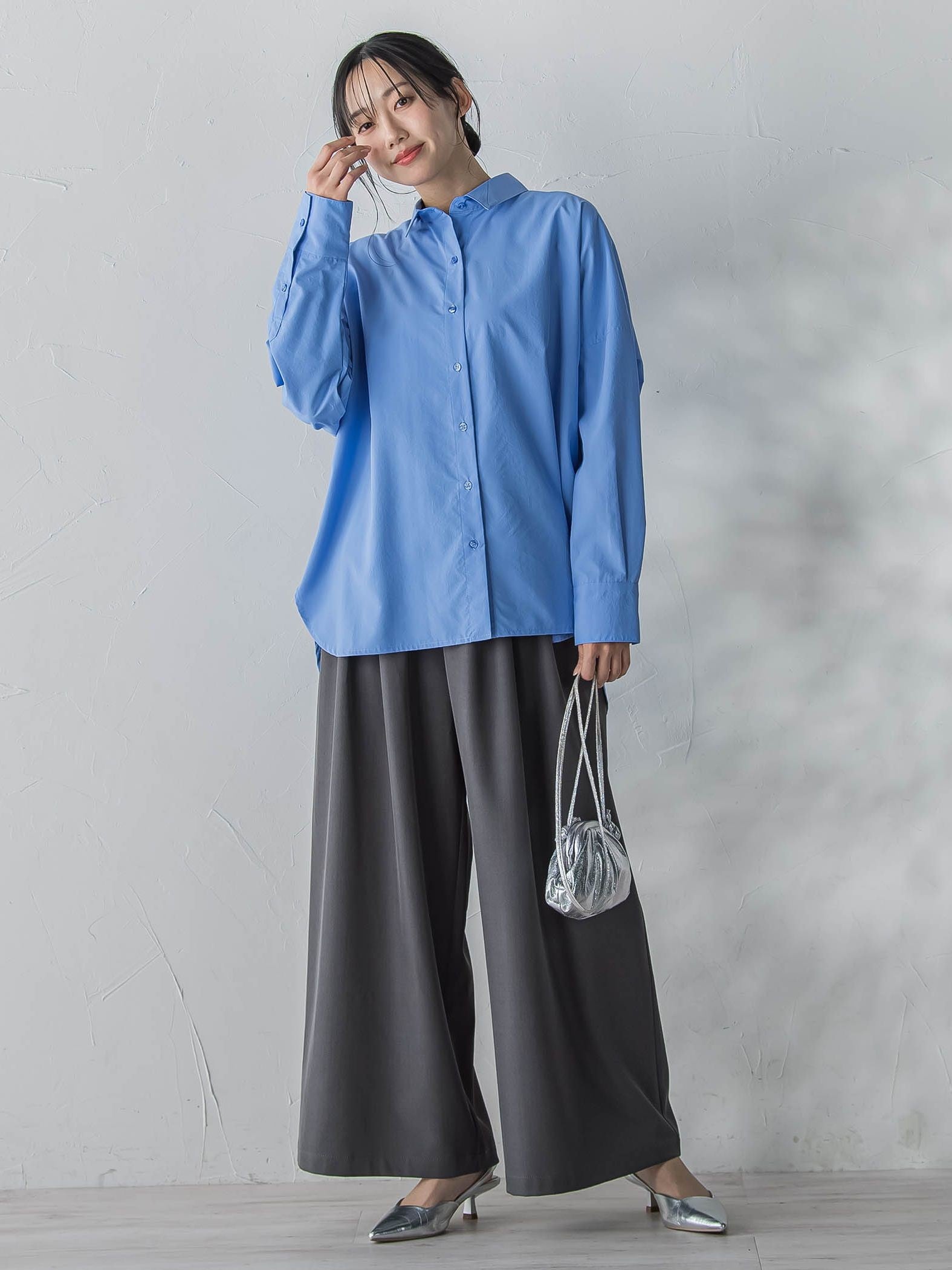 ストレッチツイルパンツ≪洗濯機で洗える≫