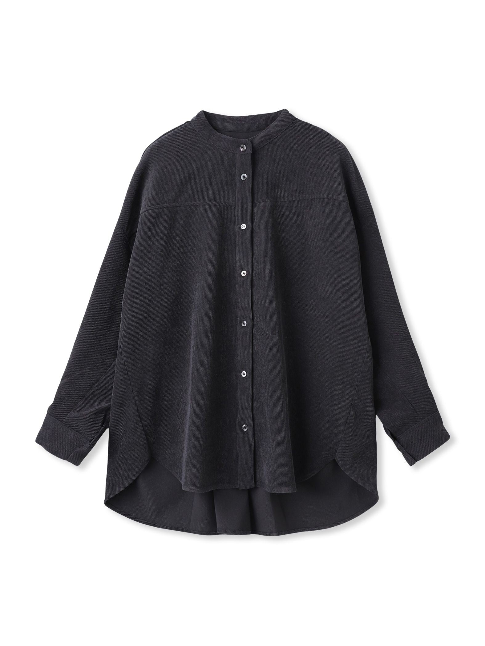 コーデュロイバックタックシャツ≪手洗い可能≫