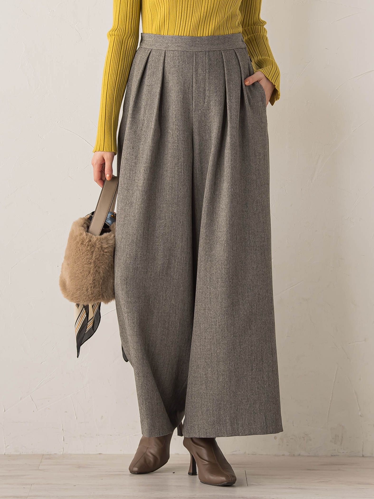 ツィードタックスカパン≪洗濯機で洗える≫