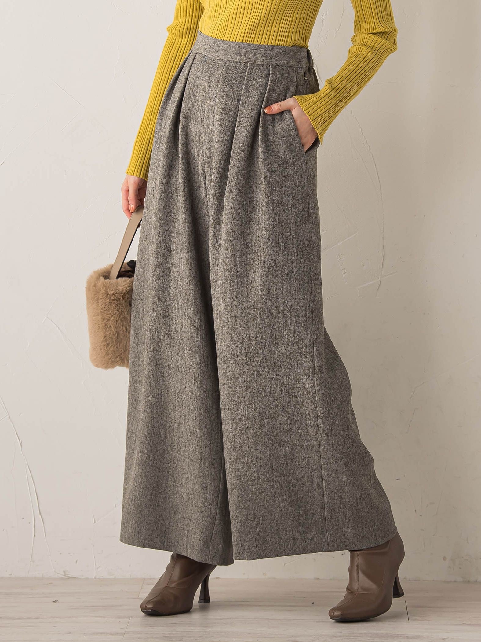 ツィードタックスカパン≪洗濯機で洗える≫