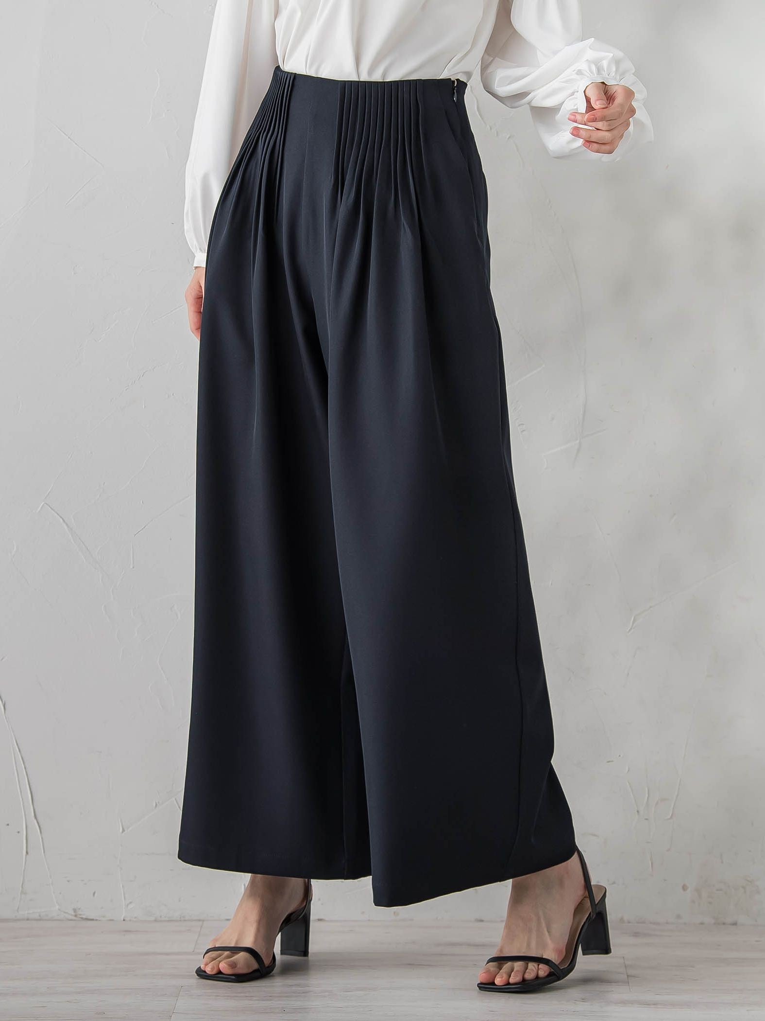 ストレッチツイルパンツ≪洗濯機で洗える≫