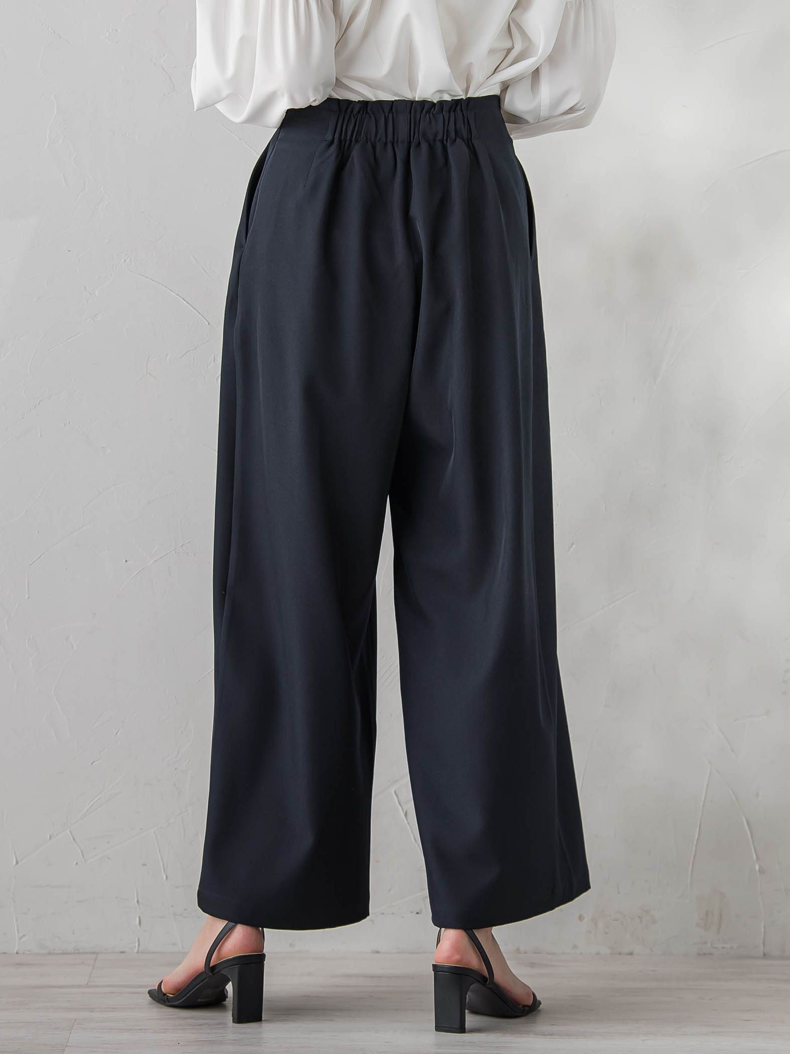 ストレッチツイルパンツ≪洗濯機で洗える≫