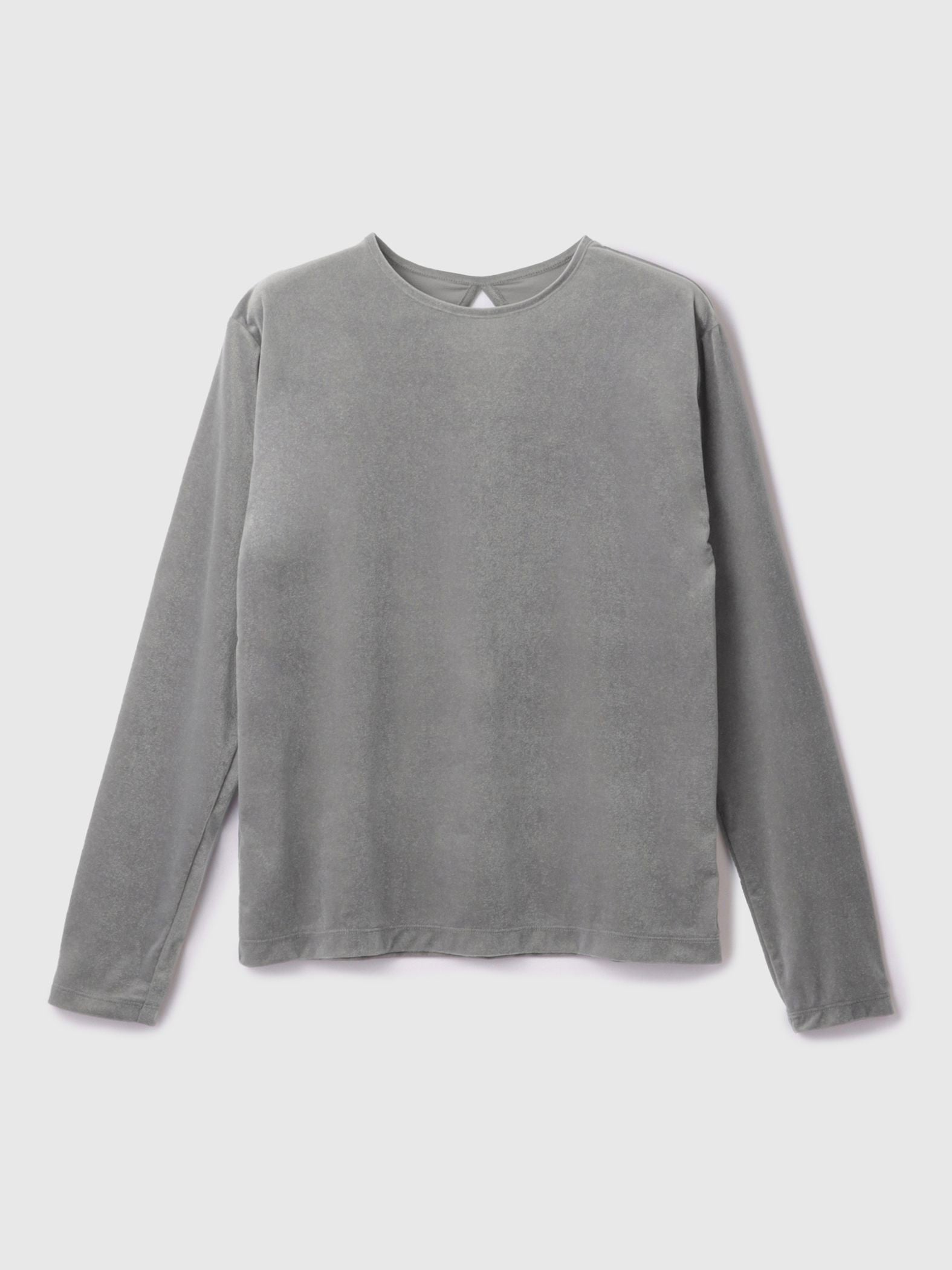 シアーベロアロングスリーブカットソー【日本製】