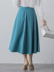 メルトンサーキュラースカート