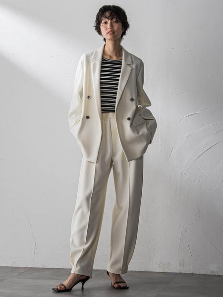 【えらべるSETUP】叶えるイージーカーブパンツ≪手洗い可能≫