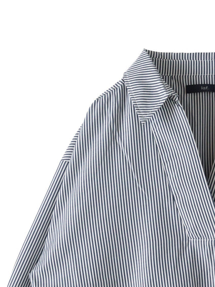 【WEB限定】”3コーデが叶う2点セット”ニット×シャツ≪手洗い可能≫