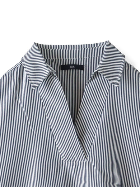 【WEB限定】”3コーデが叶う2点セット”ニット×シャツ≪手洗い可能≫