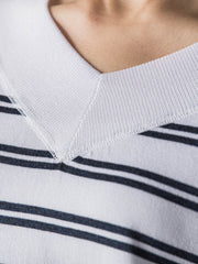 LEVITA Vネックドルマンニットプルオーバー