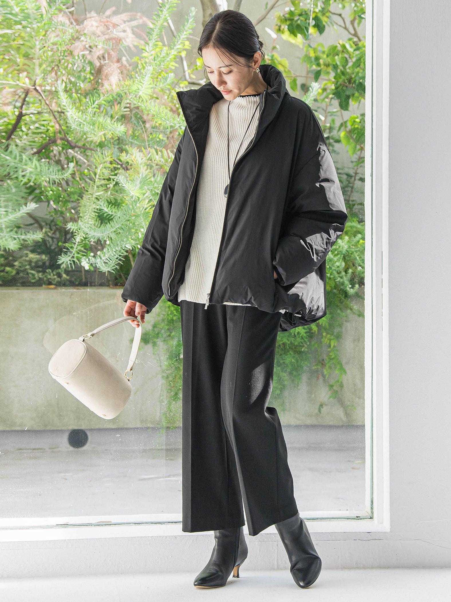 スタンドカラーダウンブルゾン≪WEB限定11号サイズ≫