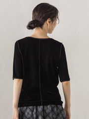 シアーベロアTシャツ