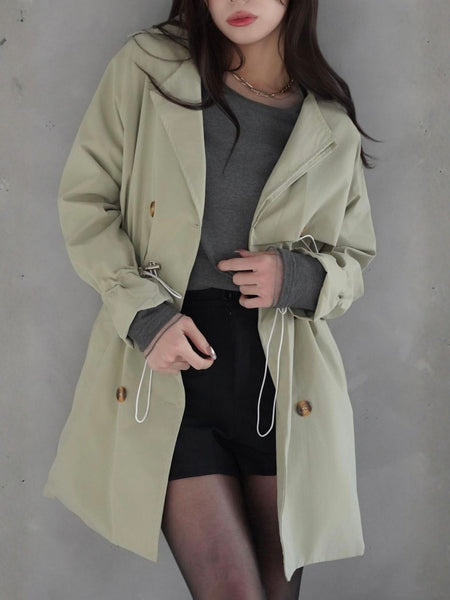 Middle Trench Coat