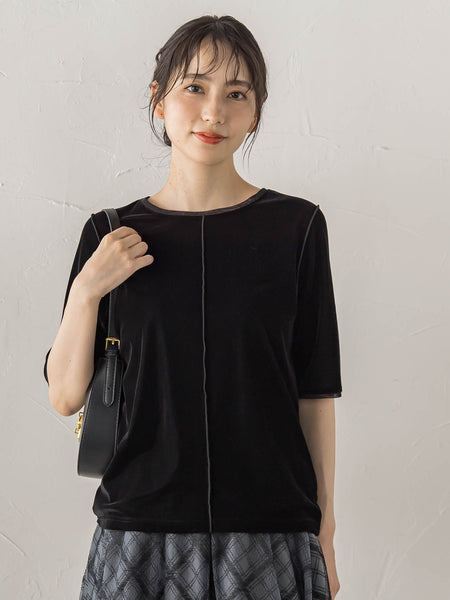 シアーベロアTシャツ