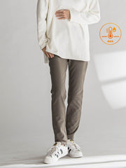 【WEB限定/新色追加】”楽暖”裏起毛ハイテンションパンツ≪洗濯機で洗える≫