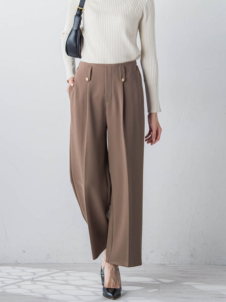 ハイストレッチジョーゼットワイドパンツ≪手洗い可能 / セットアップ対応≫ | ketty（ケティ） | レディースファッション通販のJ  Lounge【公式】