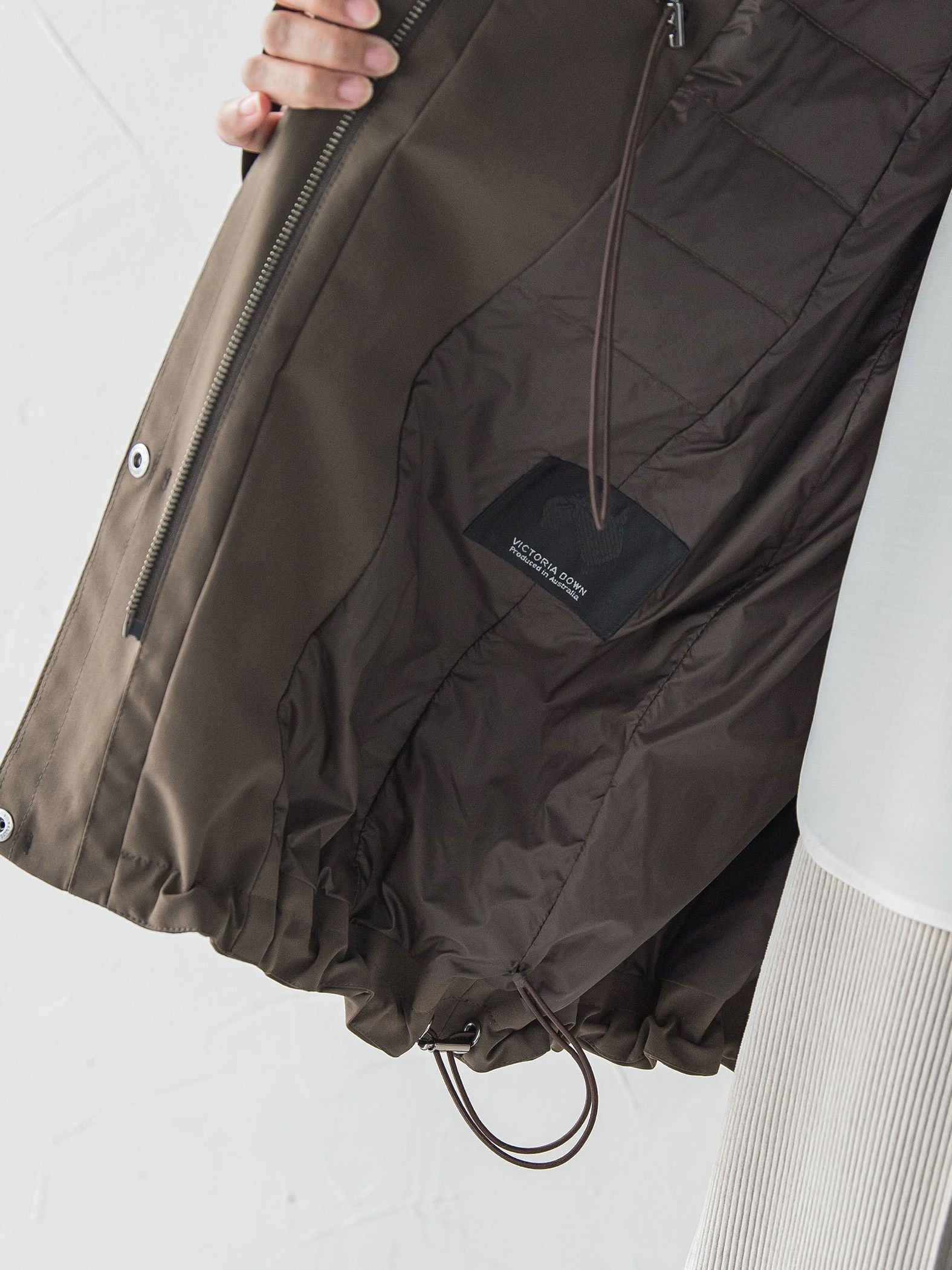 パーテーションダウンマウンテンパーカー≪洗濯機で洗える≫