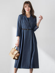 オーロララメデニムワンピース