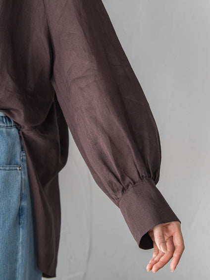 ラスターラミーカルゼブラウス