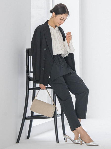 【WEB限定】Active Beautyテーパードパンツ≪13号・15号あり/洗濯機で洗える≫