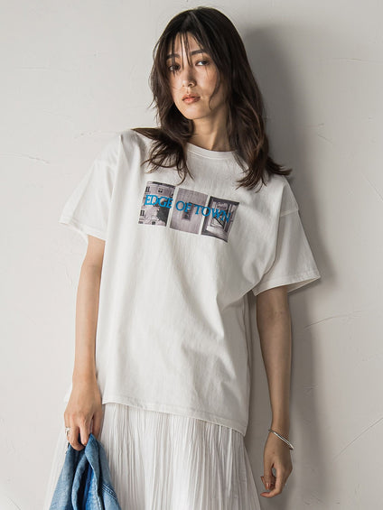 【WEB限定】フォトプリントTシャツ≪手洗い可能≫