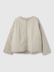 ひょうたんキルトリバーシブルZIPジャケット