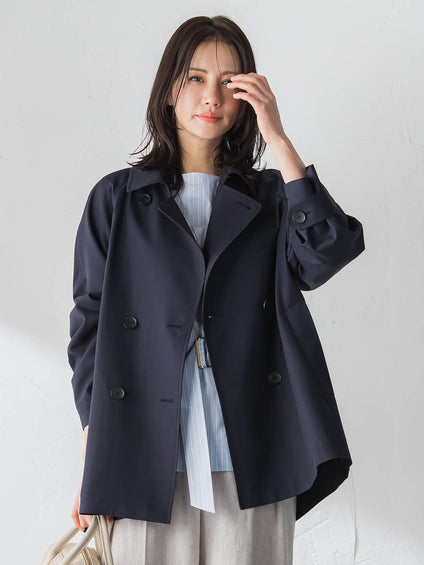 【ラク軽トレンチ】ラグランスリーブジャケット