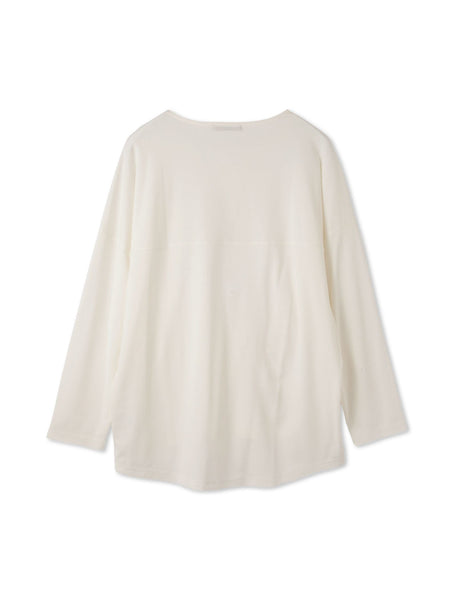 ネックレス風アクセントプルオーバー≪手洗い可能≫