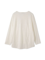 ネックレス風アクセントプルオーバー≪手洗い可能≫