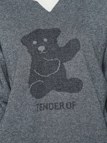 BEARジャカードニット≪手洗い可能≫