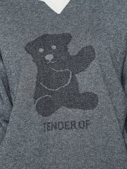 BEARジャカードニット≪手洗い可能≫