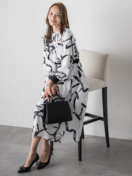 トゥシューズワンピース