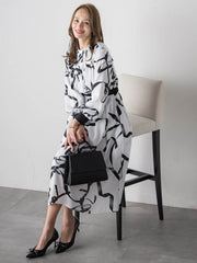 トゥシューズワンピース