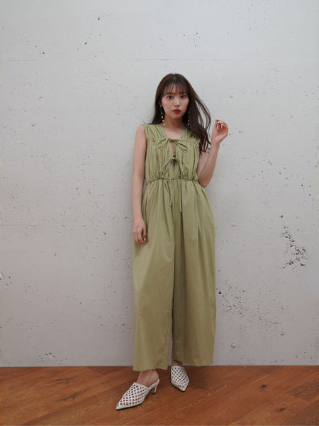 Ribbon Gather All-in-one≪洗濯機で洗える≫