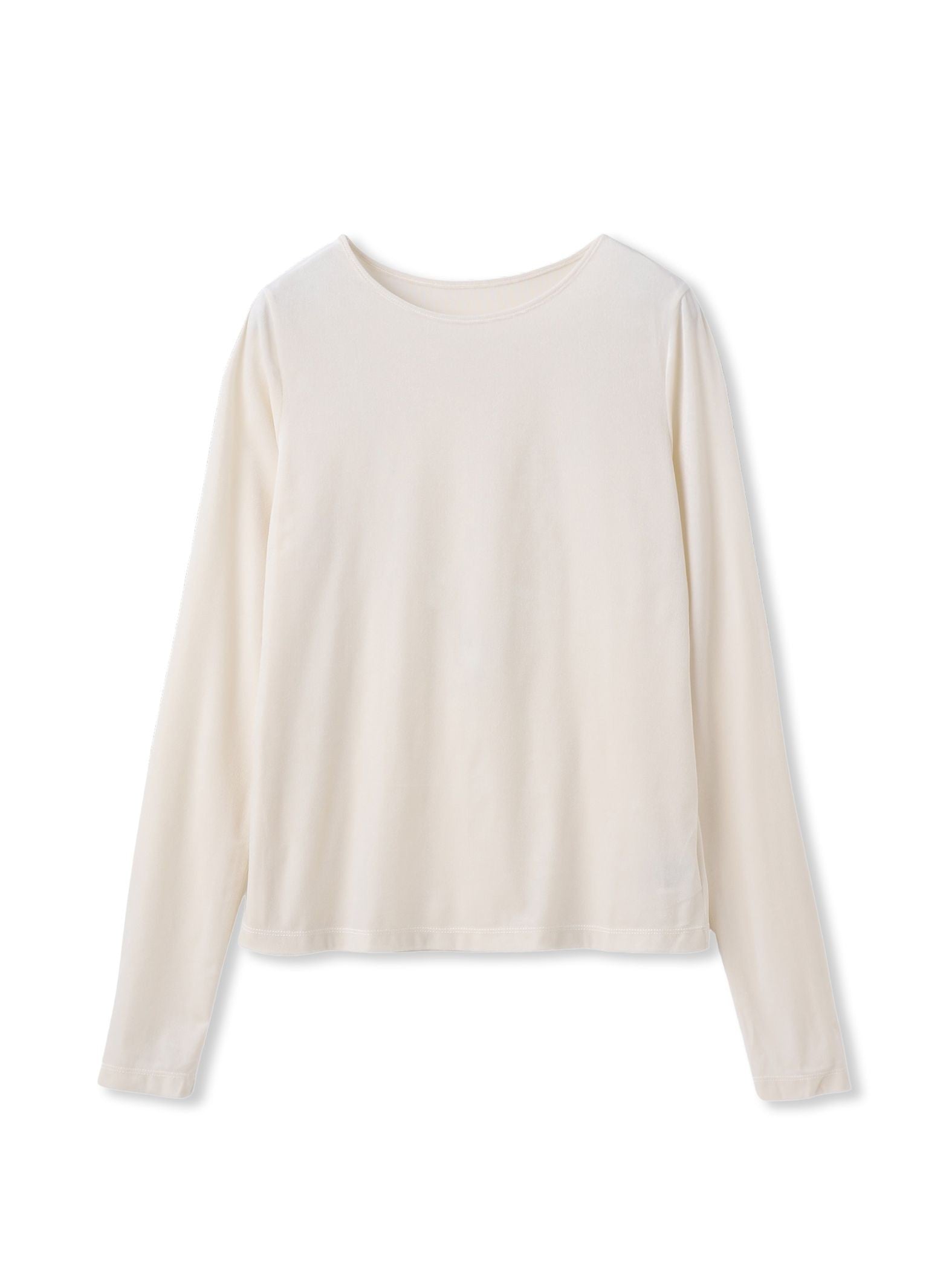 シアーベロアカットソー≪手洗い可能≫