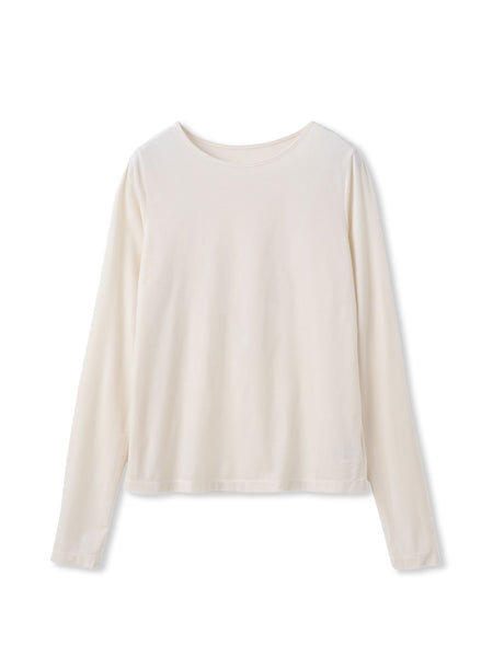 シアーベロアカットソー≪手洗い可能≫