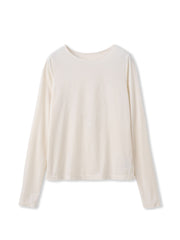 シアーベロアカットソー≪手洗い可能≫