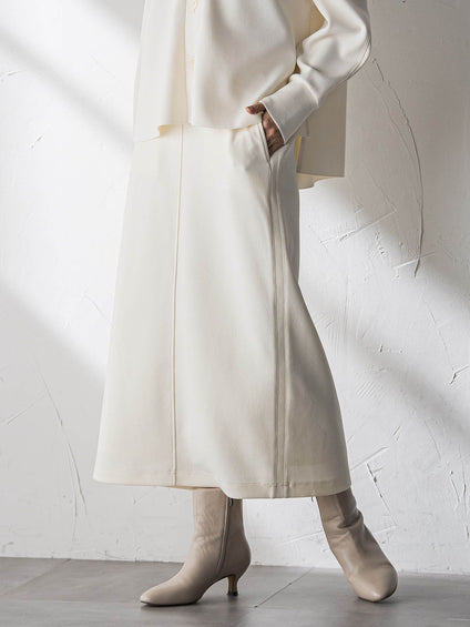 【えらべるSETUP】叶えるIラインスカート≪手洗い可能≫