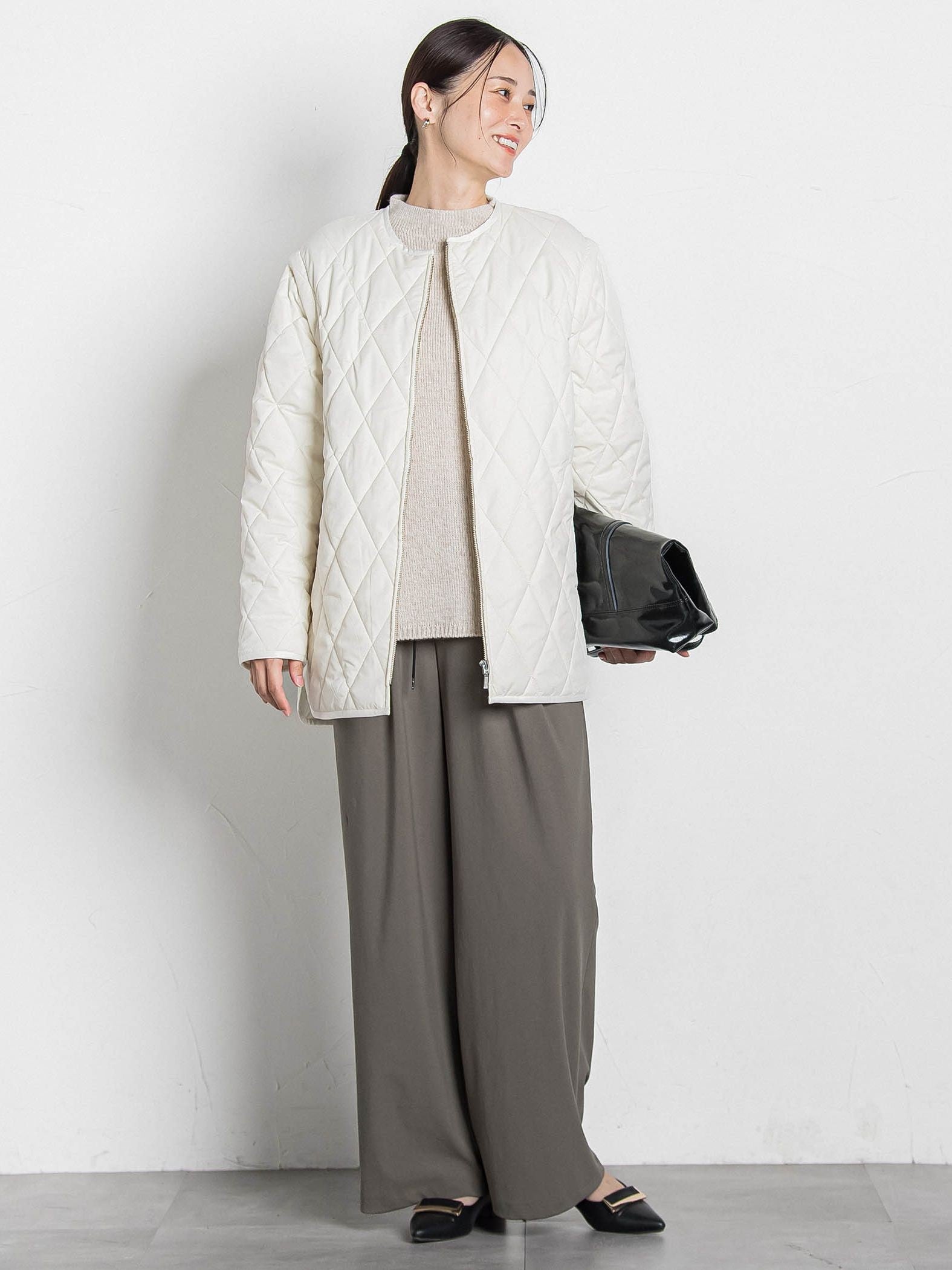 【WEB限定】Active Beautyワイドパンツ≪洗濯機で洗える≫