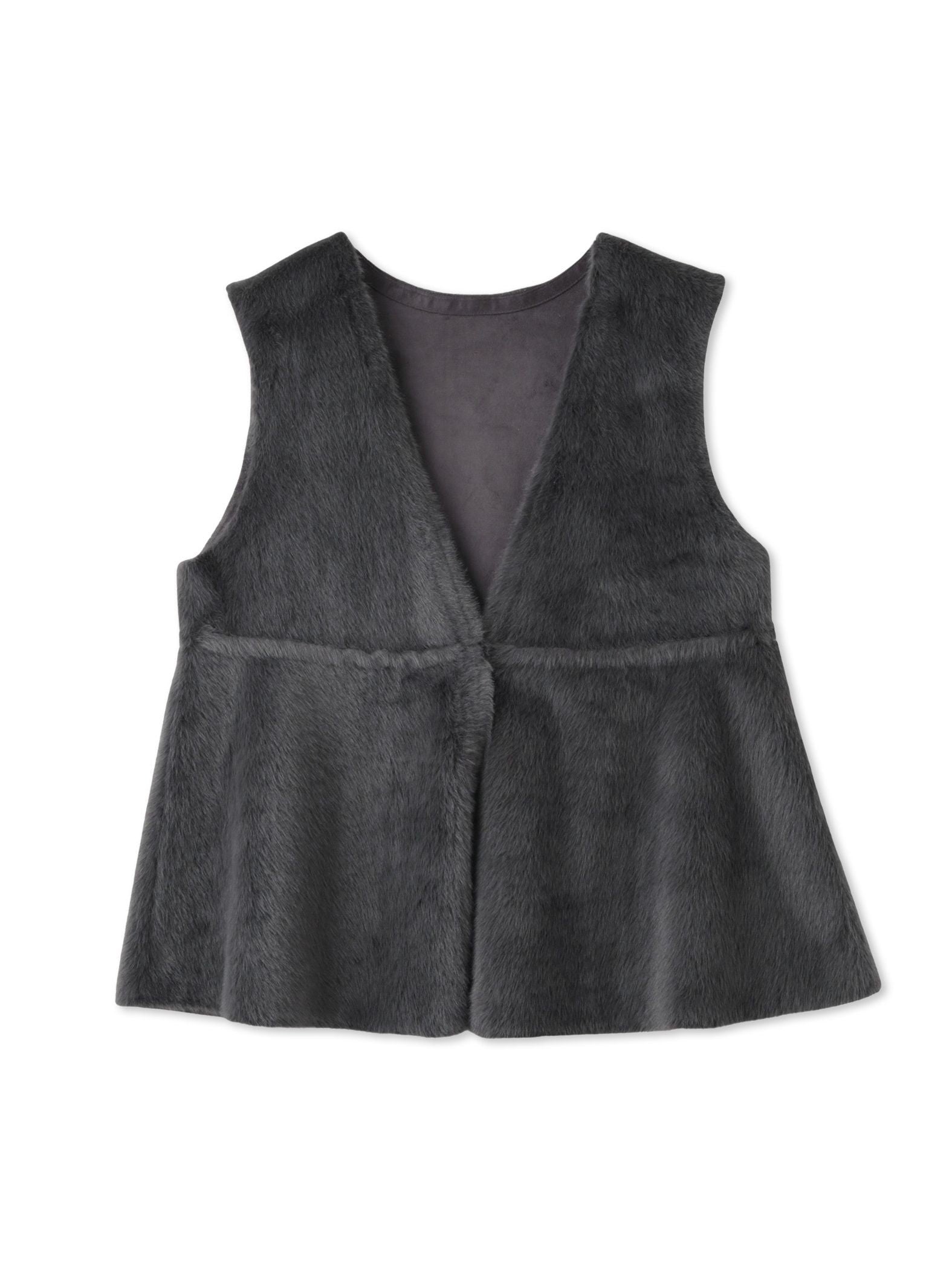 フェイクムートンファーペプラムジレ