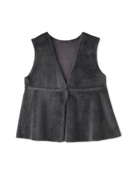 フェイクムートンファーペプラムジレ