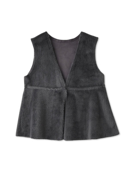 フェイクムートンファーペプラムジレ