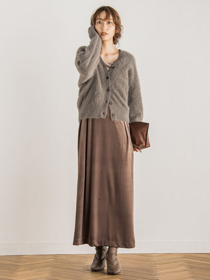 スノーベロアキャミワンピース≪手洗い可能≫