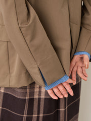 サイロスパンツイルテーラードジャケット≪手洗い可能≫