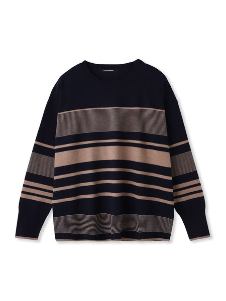 【WEB限定】ランダムボーダーニット≪11号あり/洗える≫