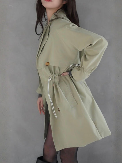 Middle Trench Coat