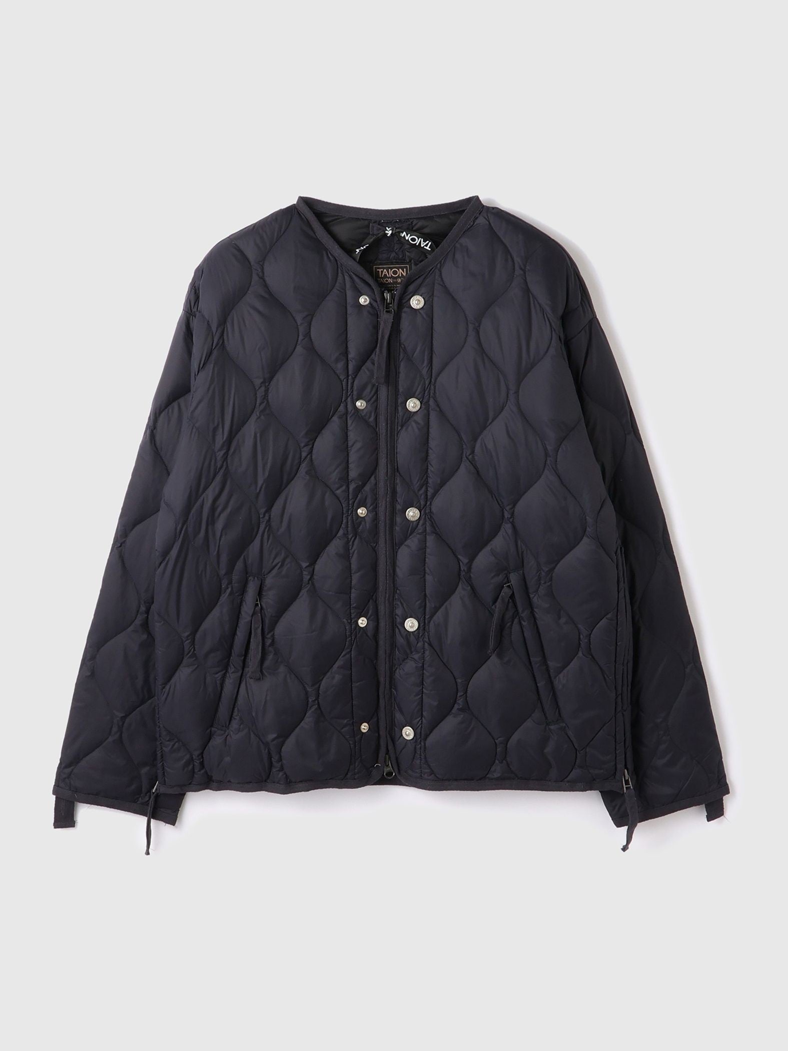 TAION　ダブルジップダウンジャケット≪手洗い可能≫