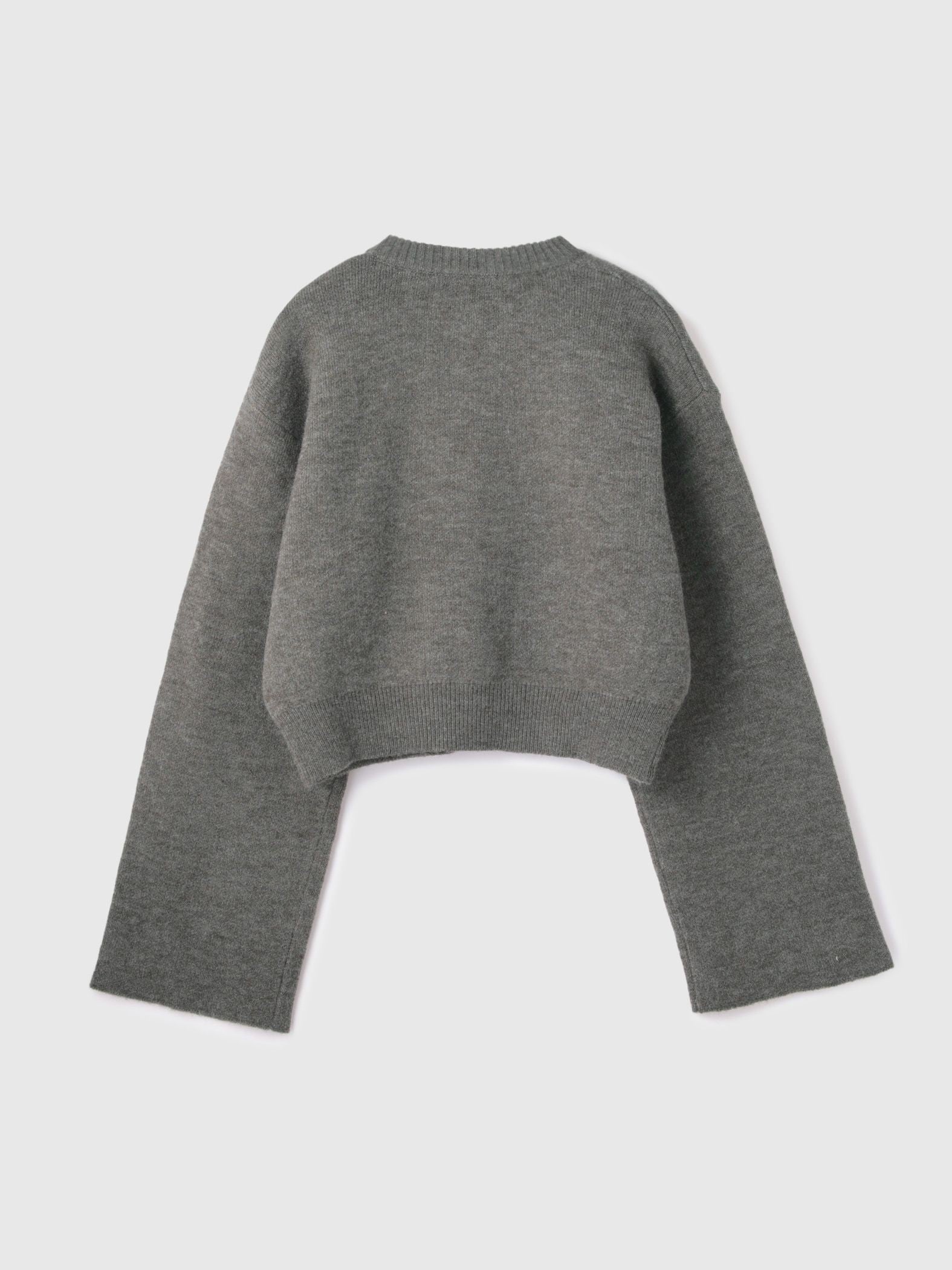 アルパカタッチダブルフェイスニットカーディガン≪手洗い可能≫